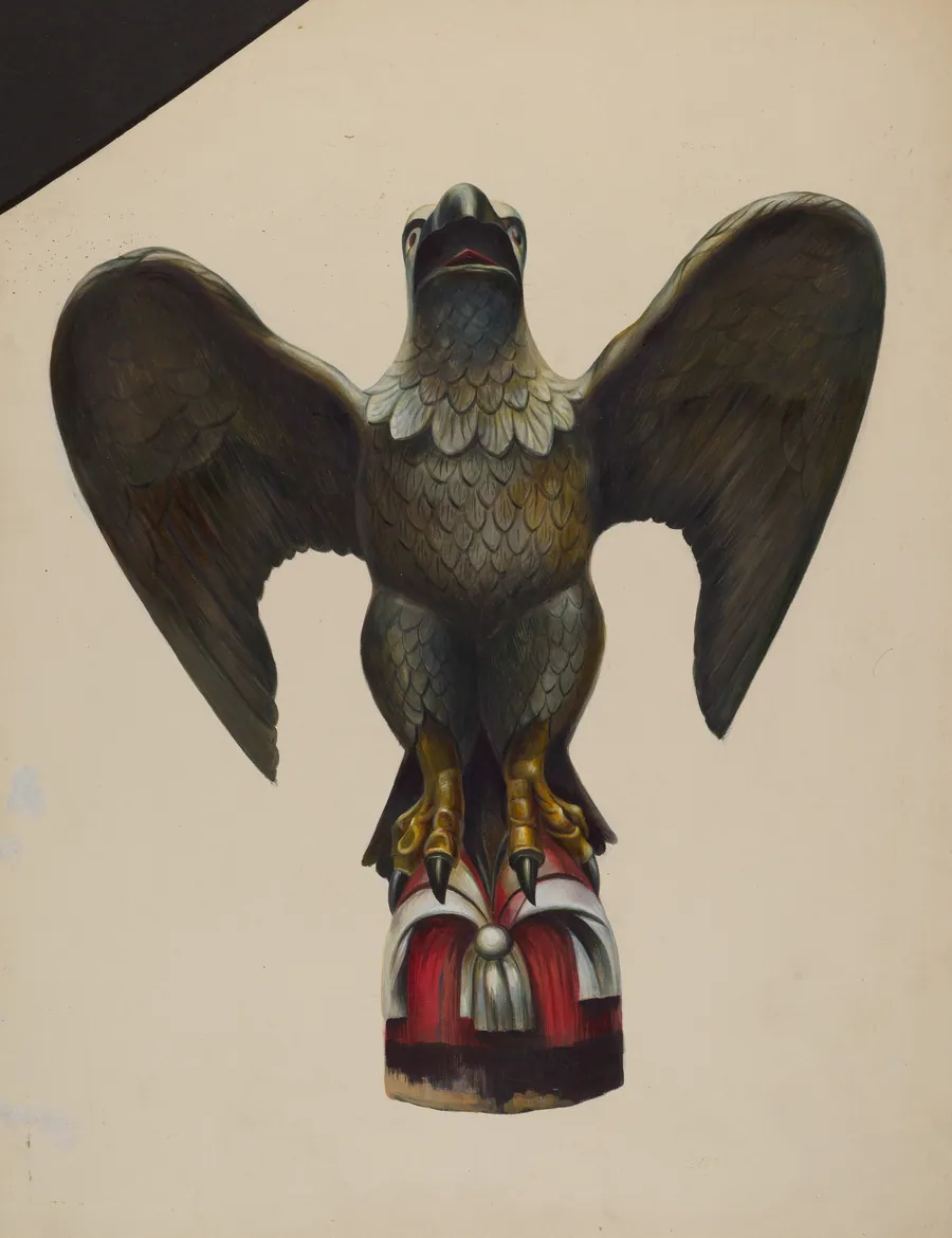 Pilot House Figure (Eagle) by Walter Hochstrasser