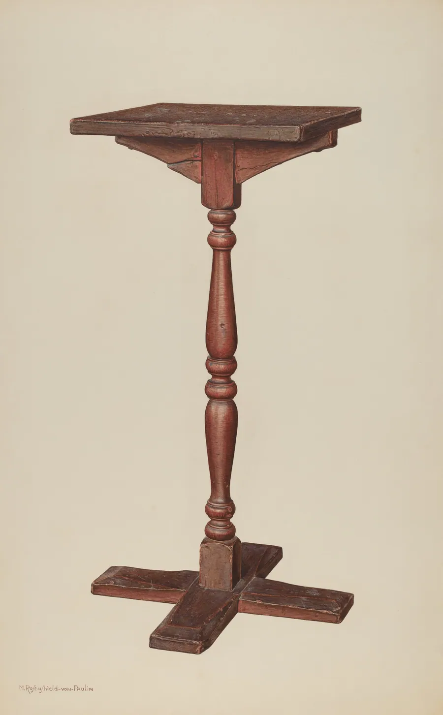 Candle Stand by M. Rosenshield-von-Paulin