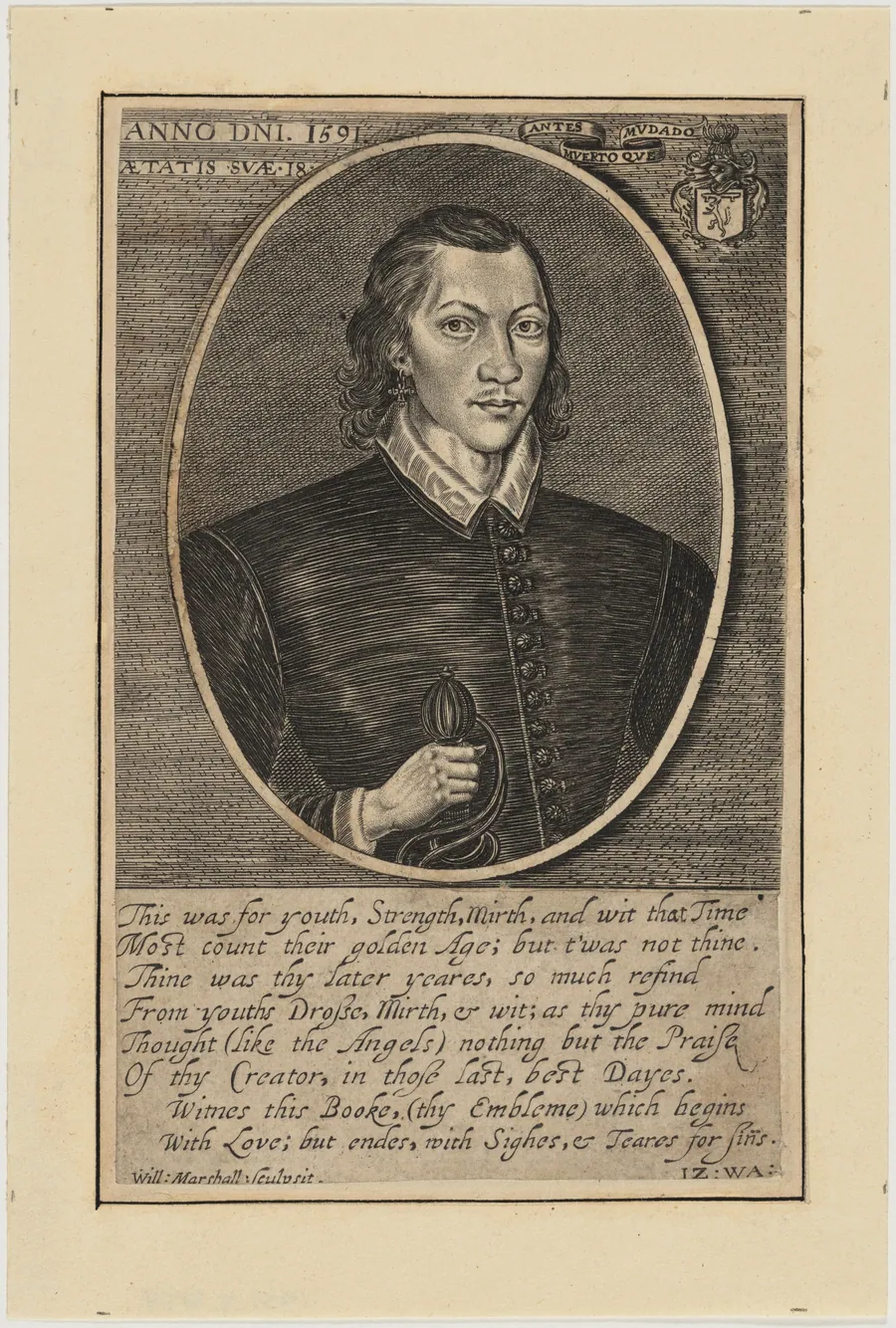 John Donne by William Marshall