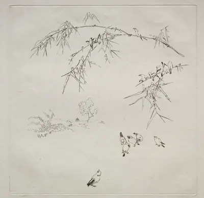 Parisian Service (Haviland service): Rain (no. 10)