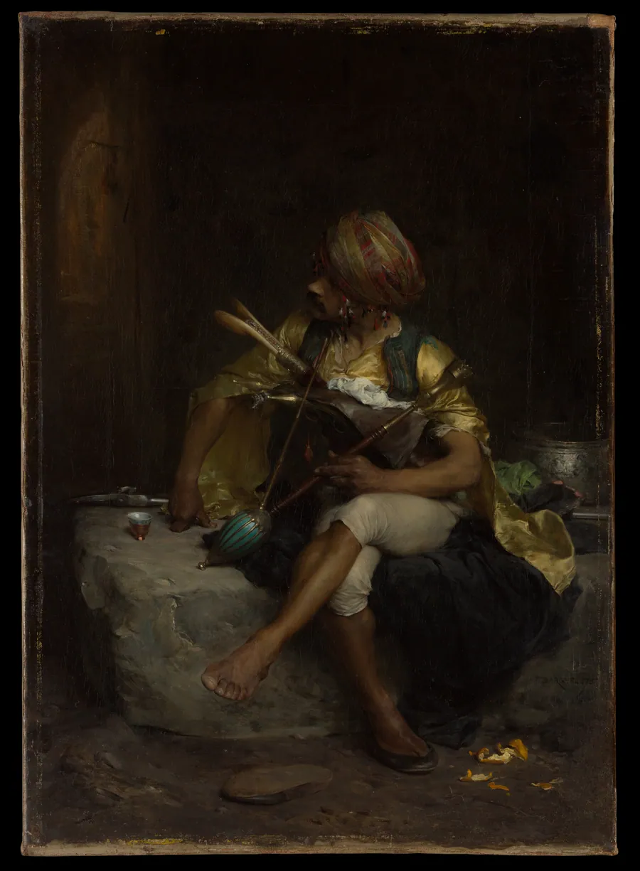 A Bashi-Bazouk by Charles Bargue