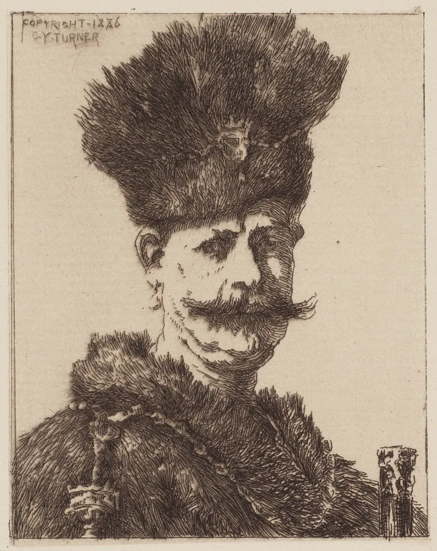 Portrait of a Man by Charles Yardley Turner