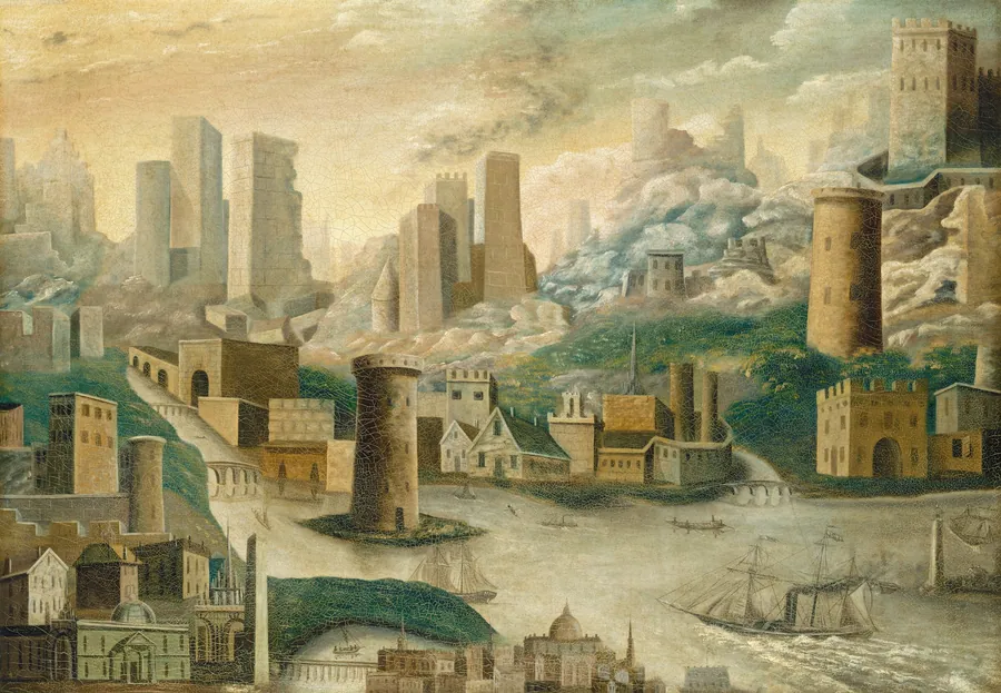 A City of Fantasy by American 19th Century