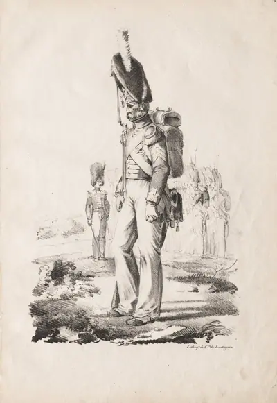 Military Costumes: Infantry Sargent