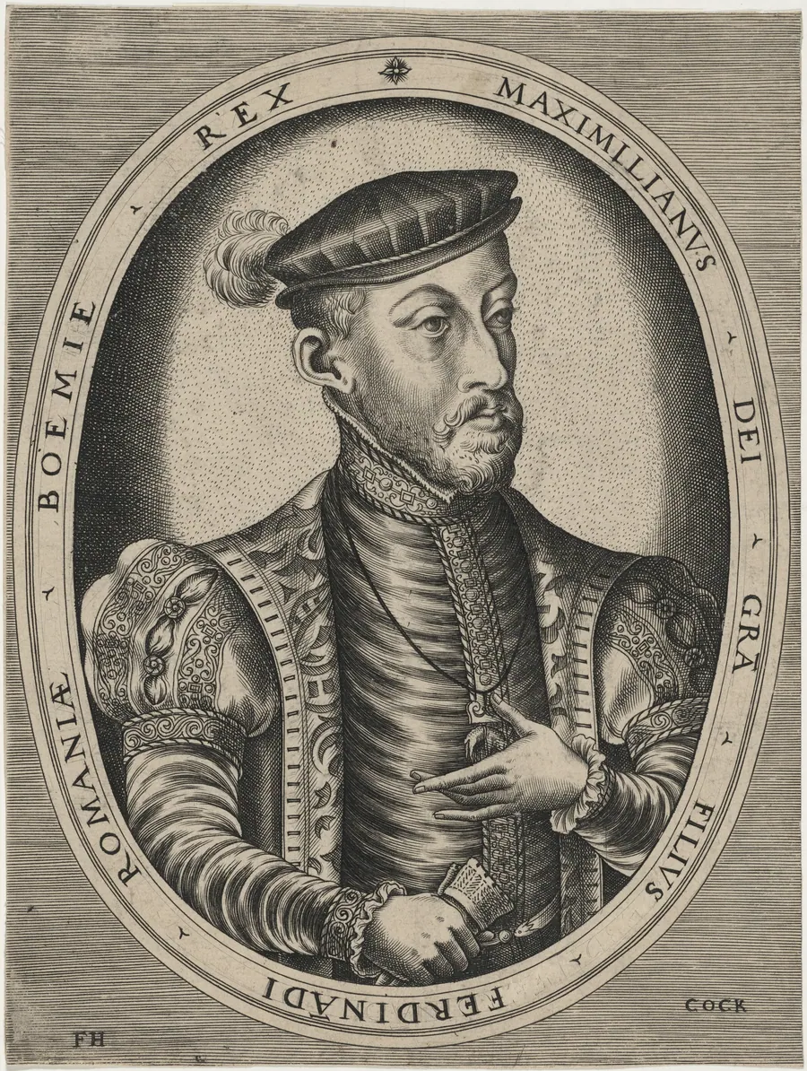 Maximilian II, Roman Emperor by Frans Huys