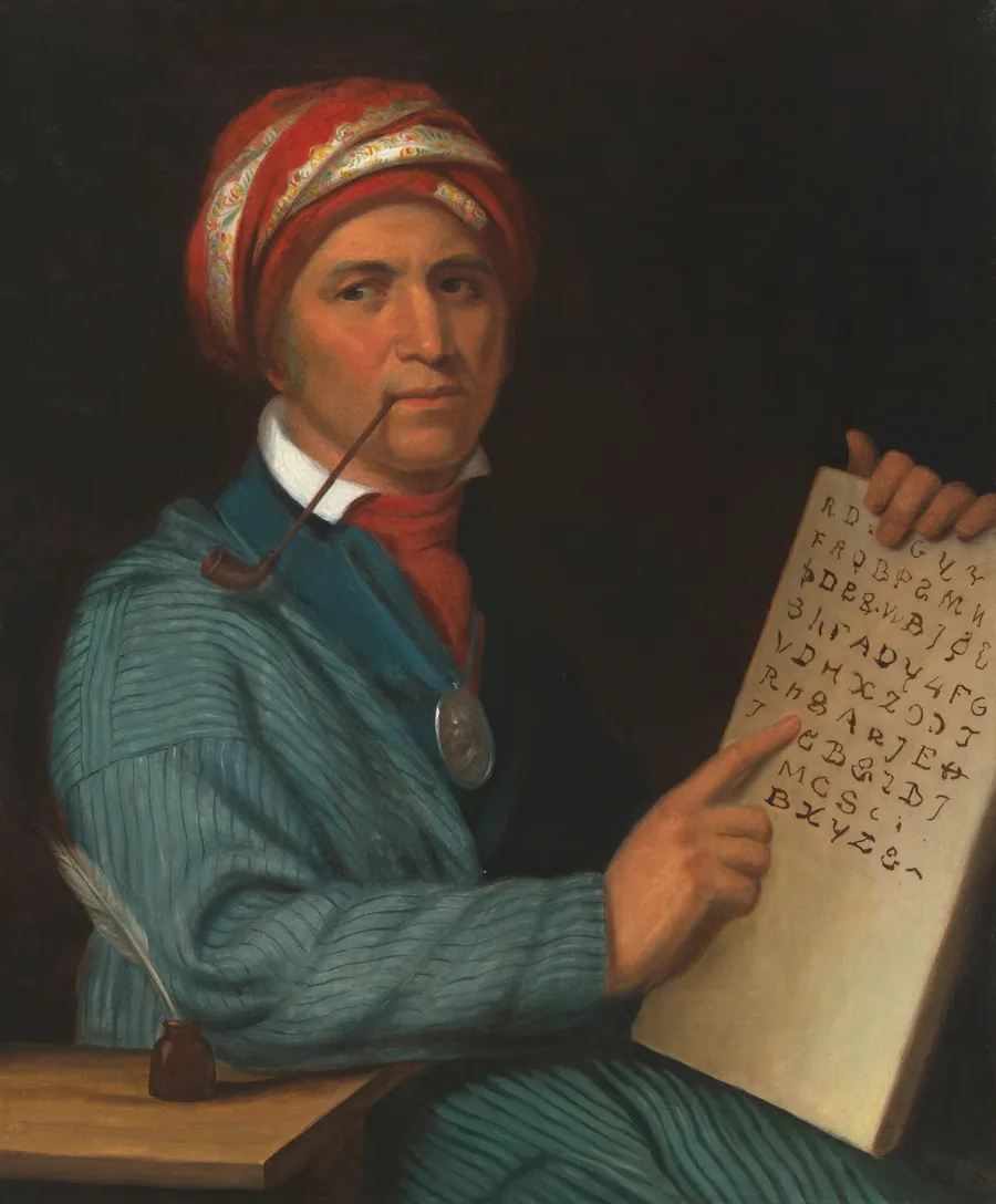 Sequoyah by Henry Inman, 28 Oct 1801 - 17 Jan 1846