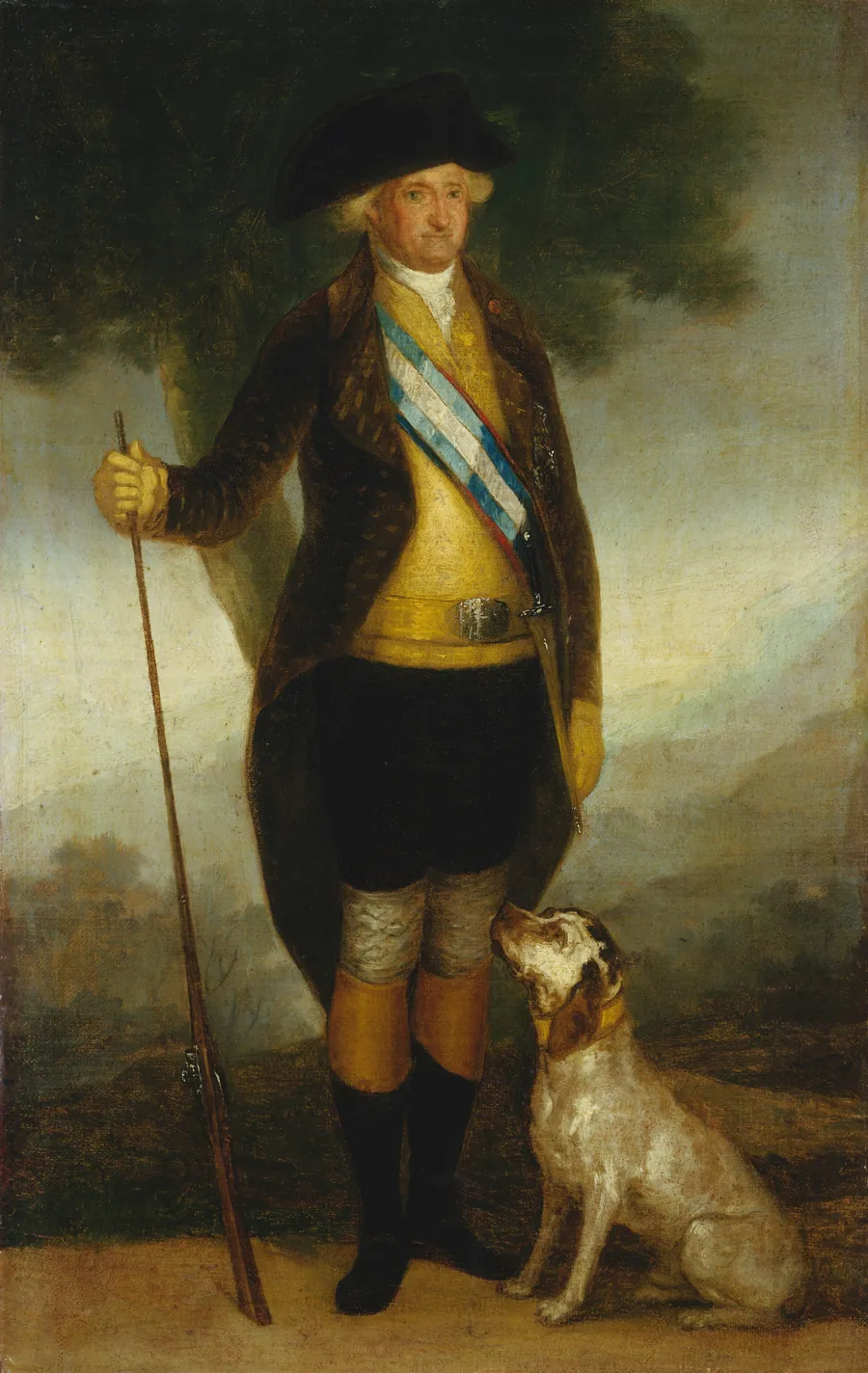 Charles IV of Spain as Huntsman by Spanish 18th Century
