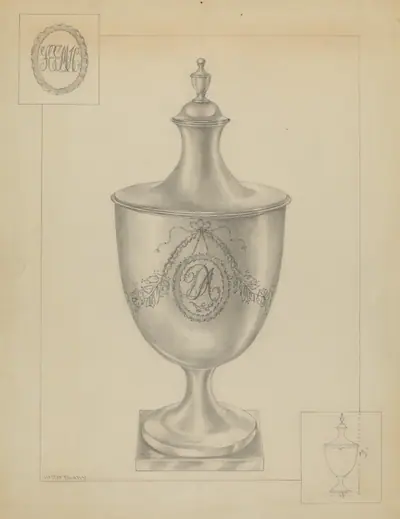 Silver Sugar Bowl