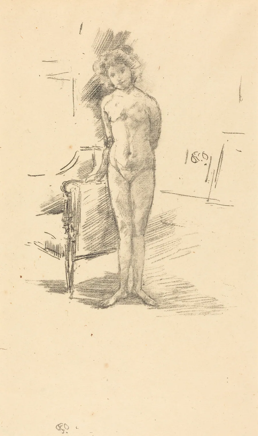 Little London Model by James McNeill Whistler