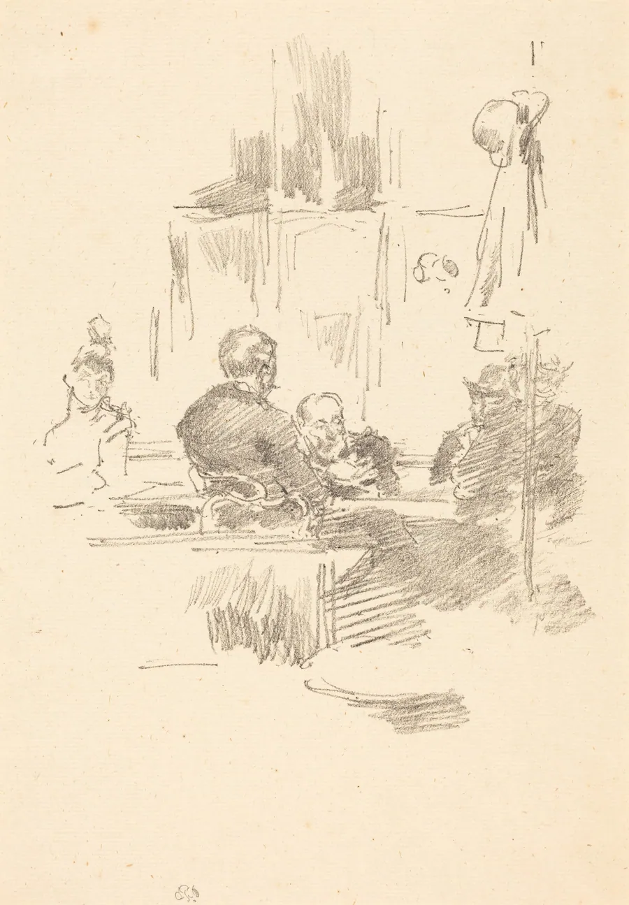 Late Picquet by James McNeill Whistler