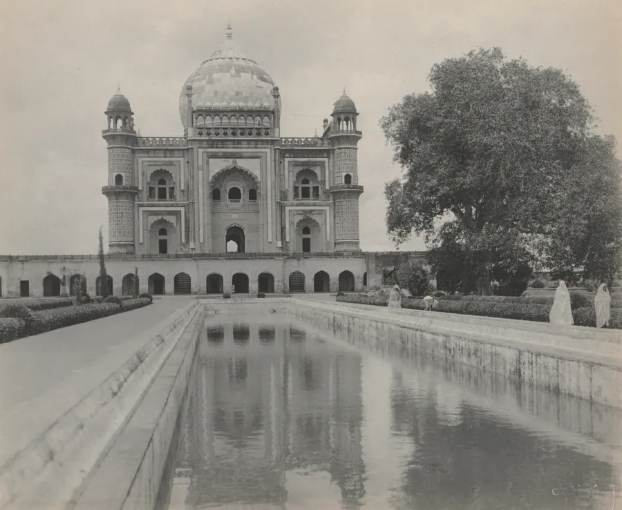 Saftar Jung Tomb, Delhi by A. W. A. Plâté Studio