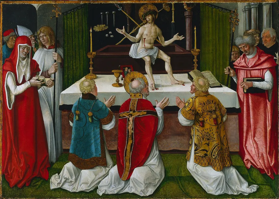 The Mass of Saint Gregory by Hans Baldung