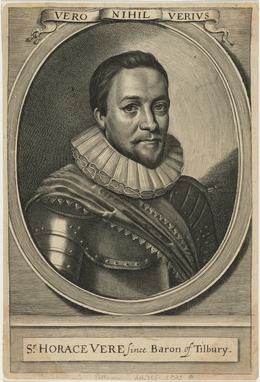Sir Horace Vere by William Faithorne