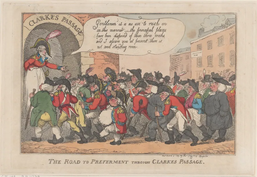 The Road to Preferment Through Clarke's Passage by Mary Anne Clarke