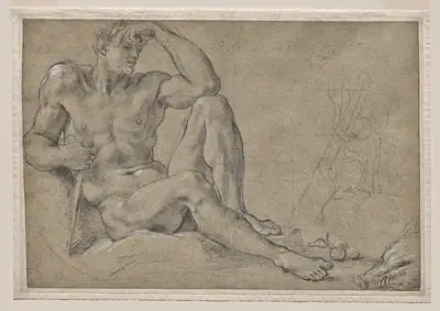 Hercules Resting (recto)
