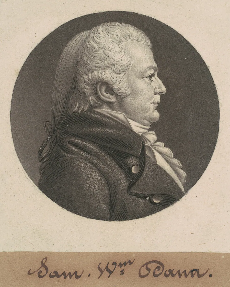 Samuel Whittelsey Dana by Charles B. J. Févret de Saint-Mémin