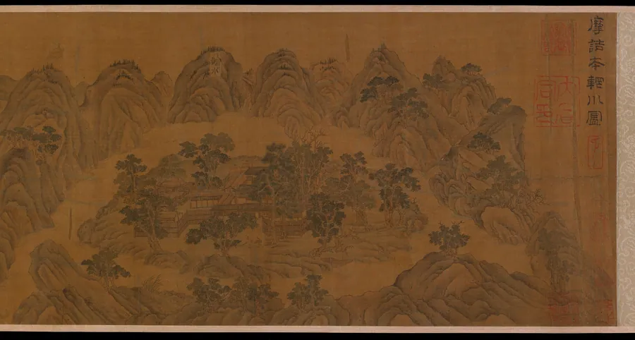 The Wangchuan Villa by Traditionally attributed to Guo Zhongshu (傳)郭忠恕 (910-977)