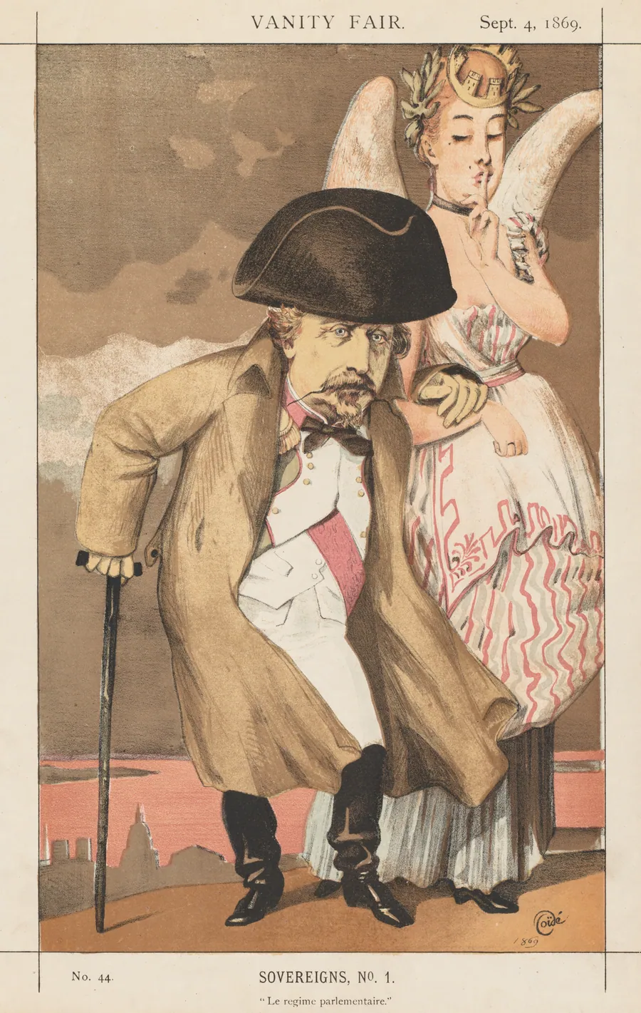 Vanity Fair: Sovereigns, No. 1 "Le regime parlementaire" by James Tissot