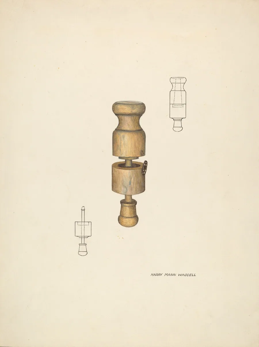 Butter Mold by Harry Mann Waddell