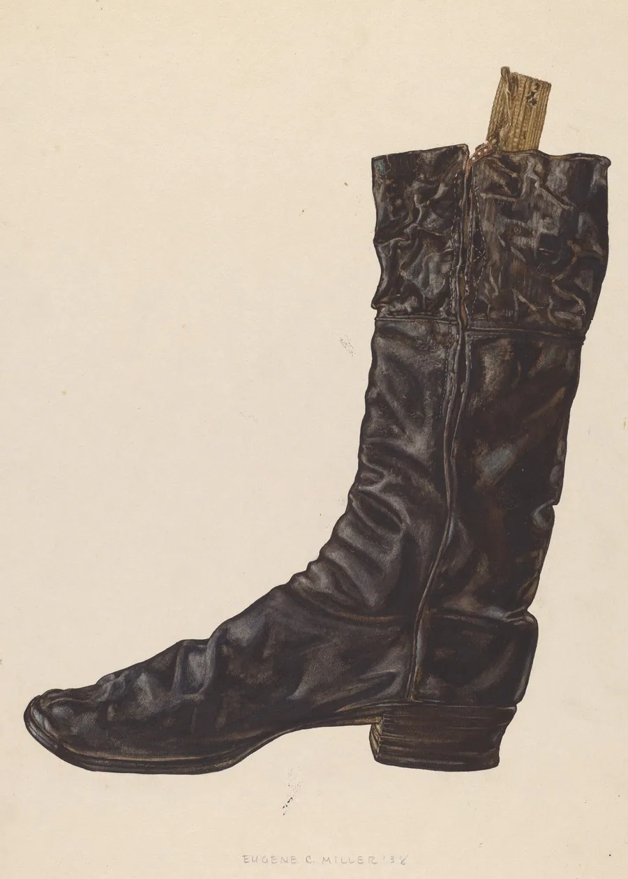 Man's Boot by Eugene C. Miller
