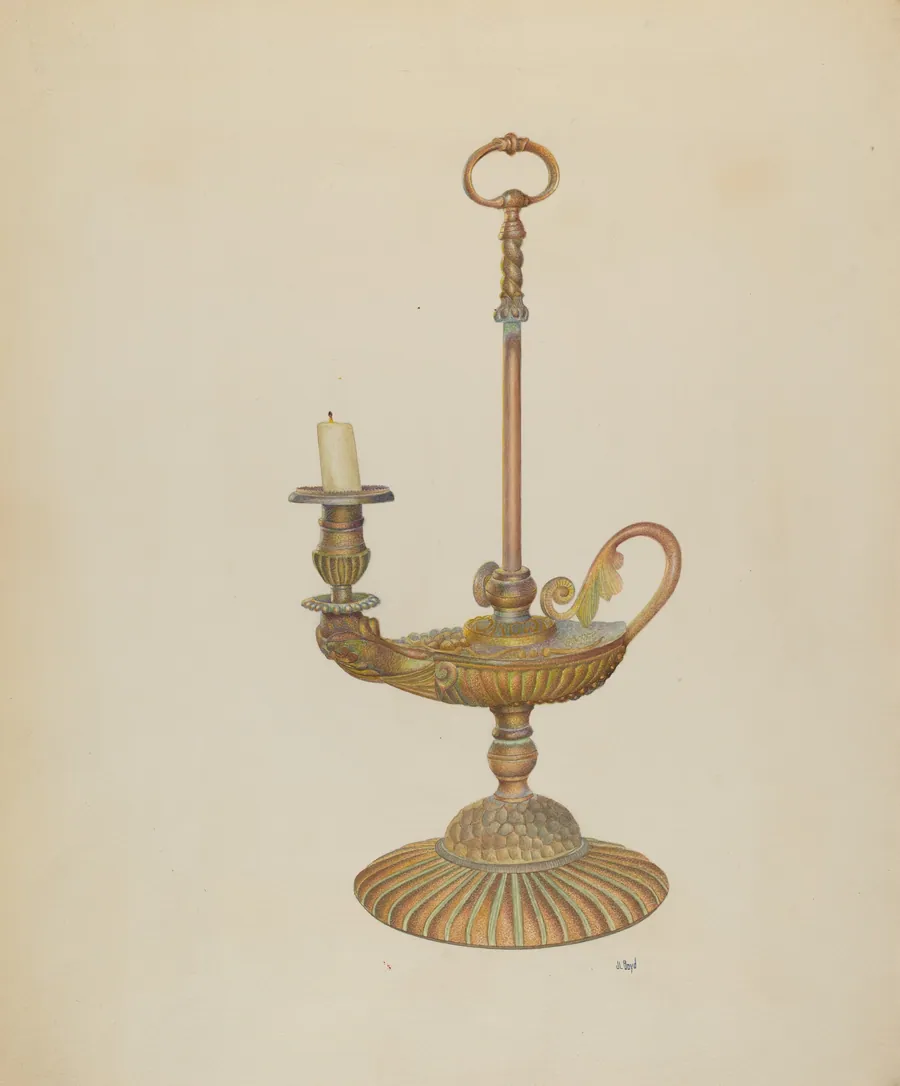 Candle Holder by Joseph L. Boyd
