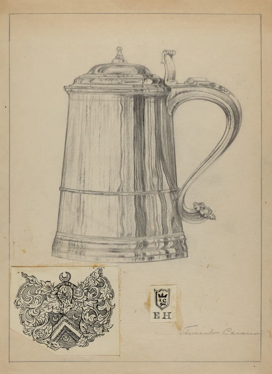 Silver Tankard by Vincent Carano