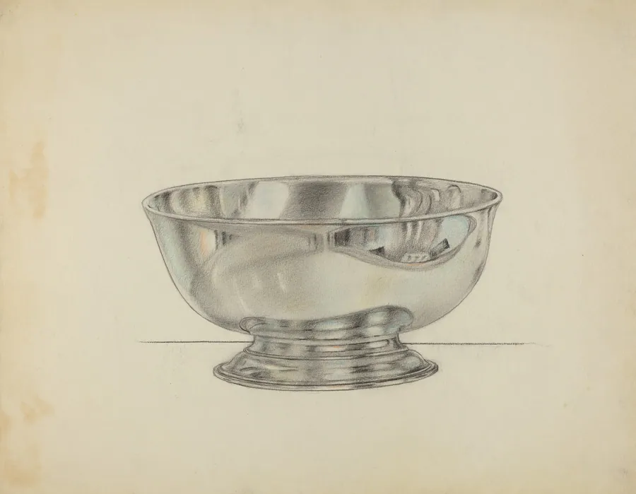 Silver Bowl by Horace Reina