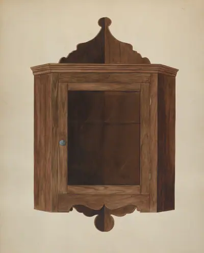 Hanging Corner Cupboard