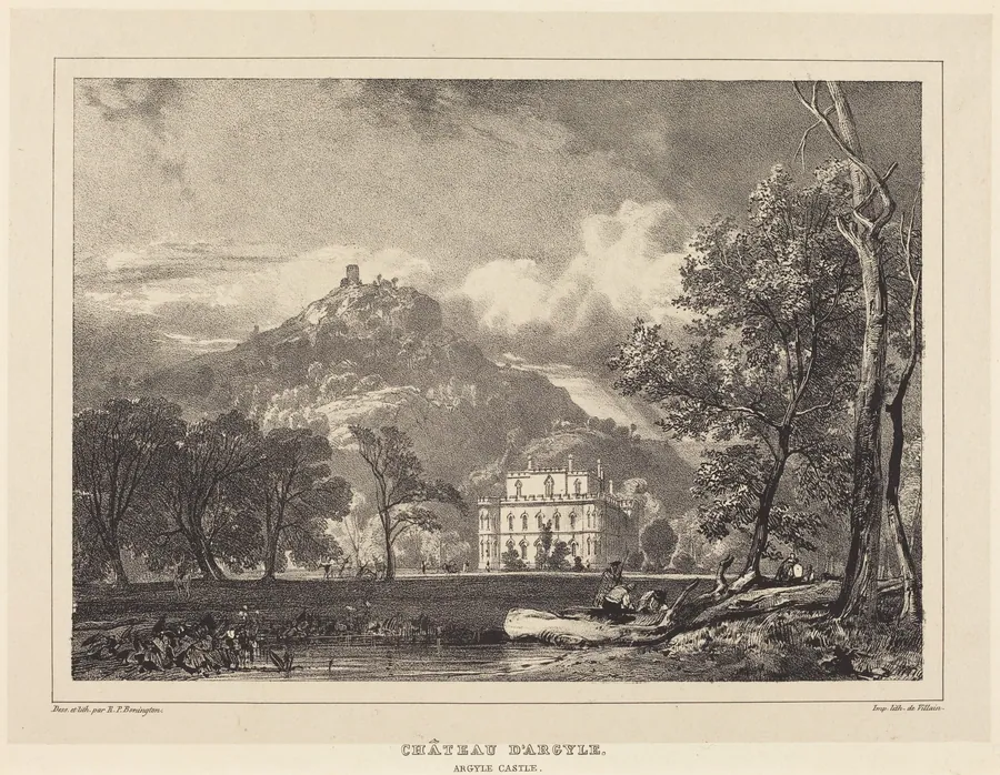 Chateau d'Argyle by Richard Parkes Bonington