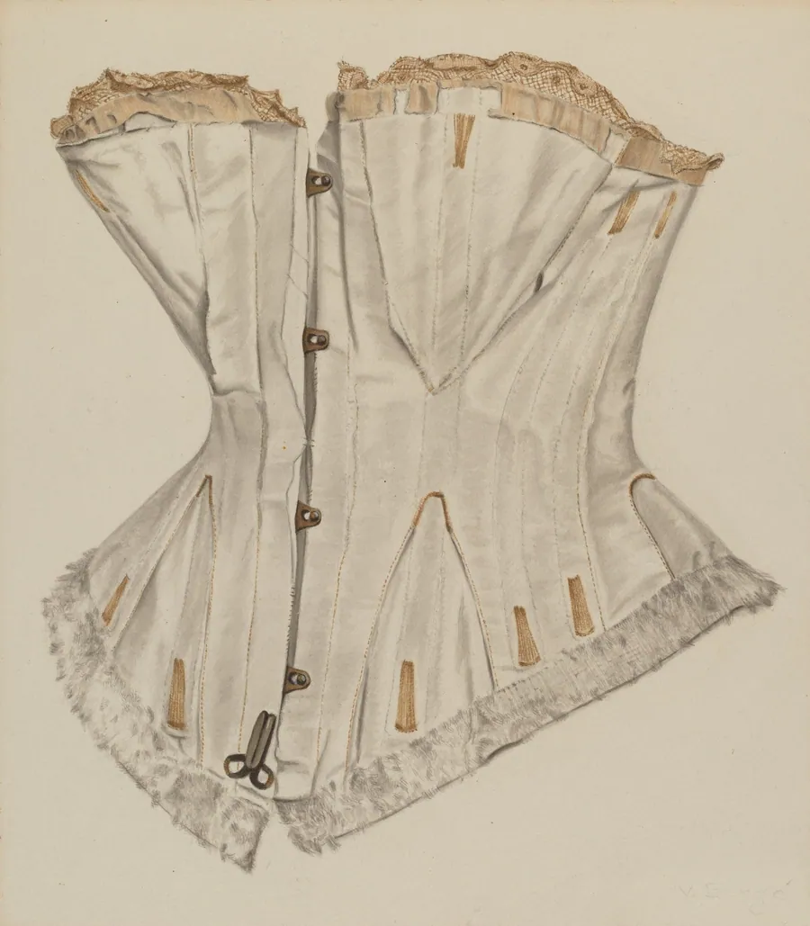 Wedding Corset by Virginia Berge