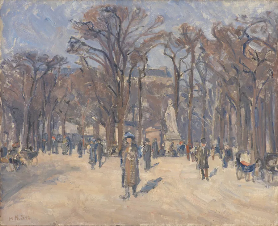 Martsdag i Luxembourghaven by Karl Schou
