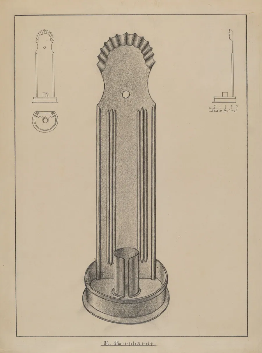Wall Sconce by Gerald Bernhardt