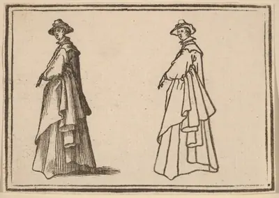 Standing Woman in a Great Coat