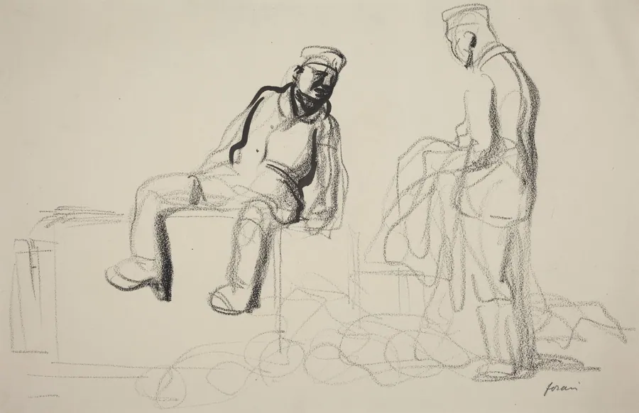 The Economic Withdrawal by Jean-Louis Forain