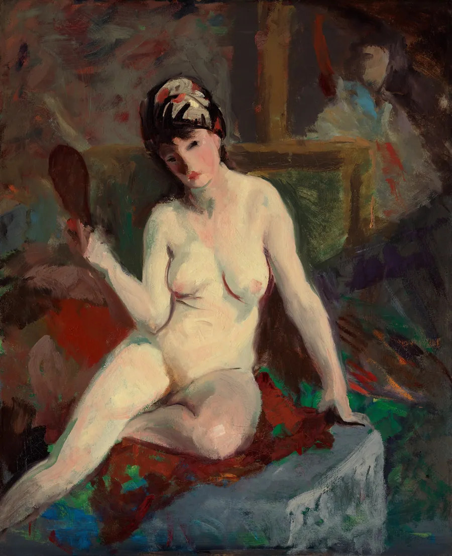 Seated Nude by Robert Henri