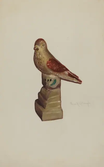 Chalkware Bird