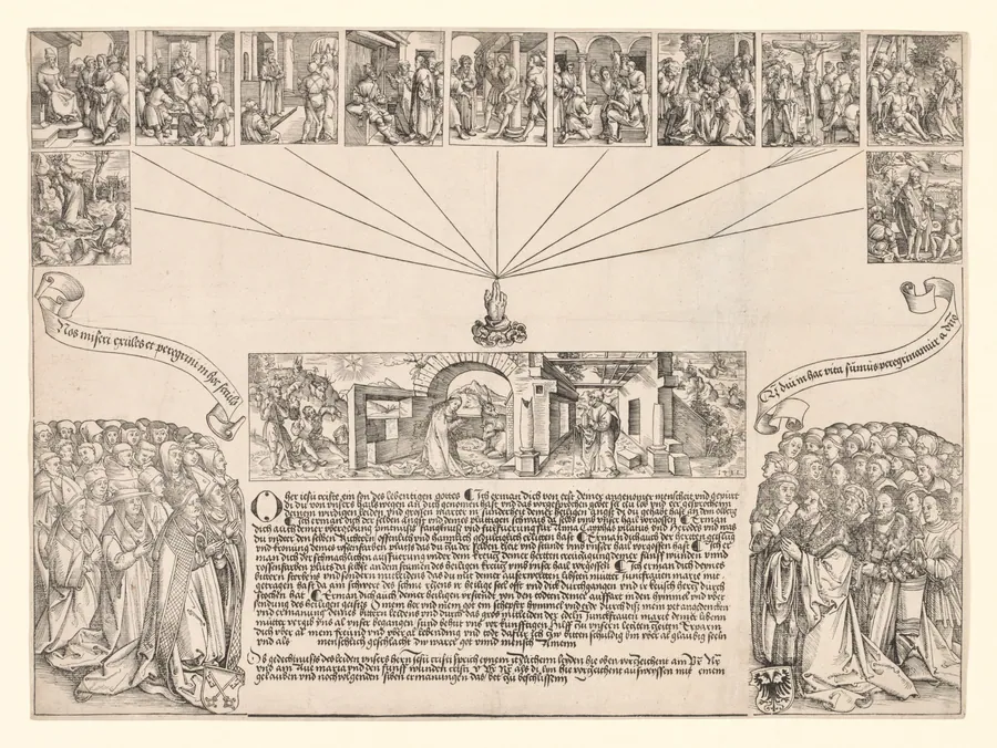 Nativity and Passion of Christ by Wolf Traut