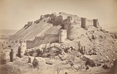 Upper Bala Hissar, from West