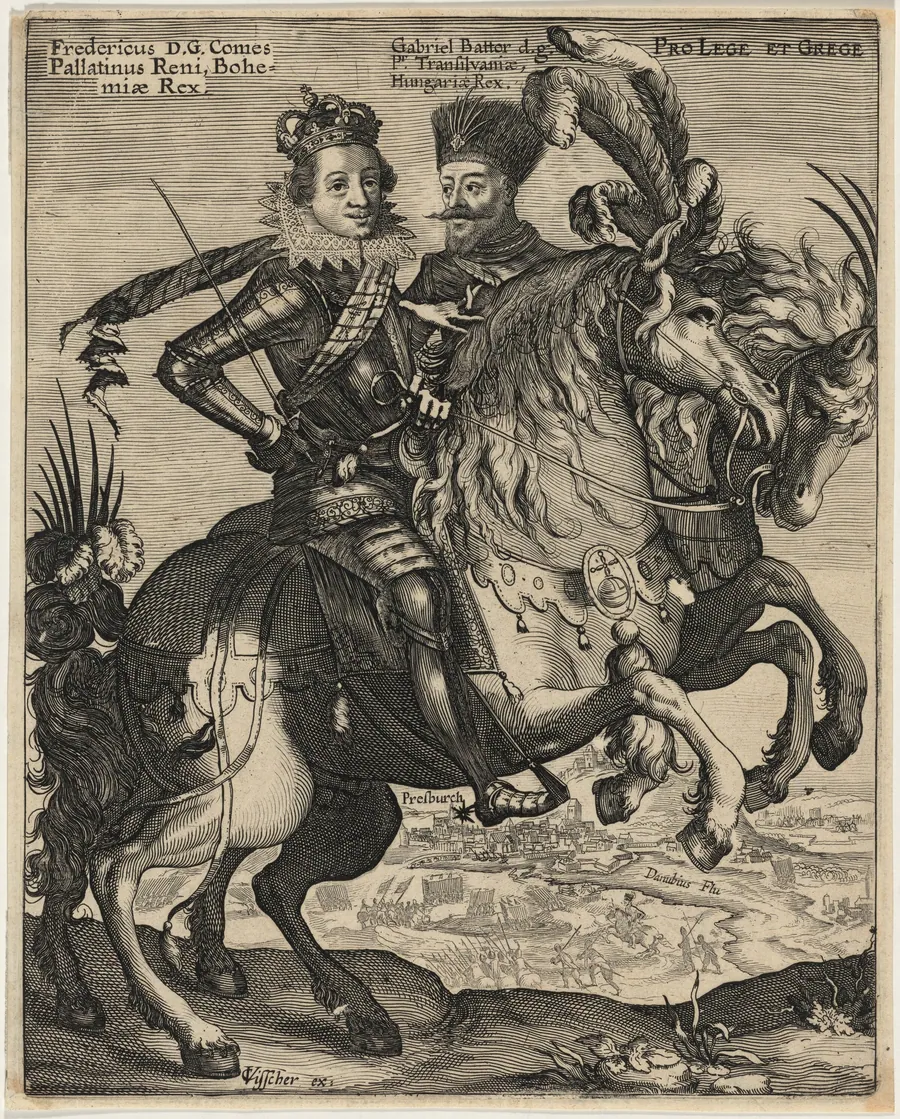 Frederick V, King of Bohemia and Gabriel II, Prince of Transylvania by Unknown 19th Century