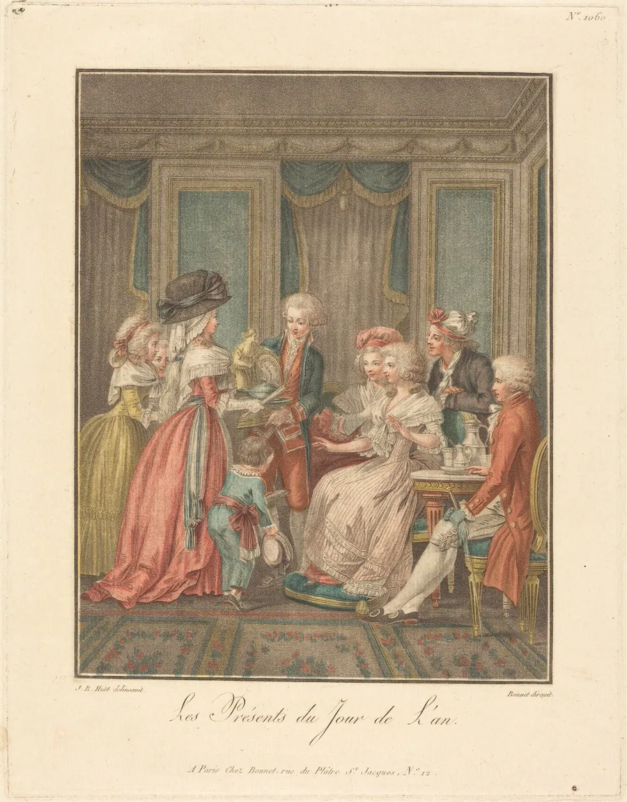 Les Présents du jour de l'an by Louis-Marin Bonnet