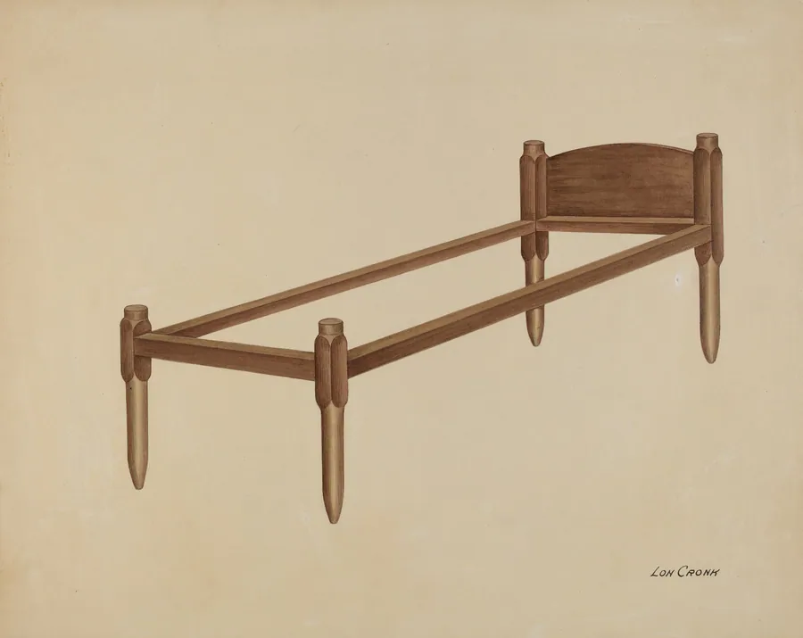 Shaker Bed by Lon Cronk