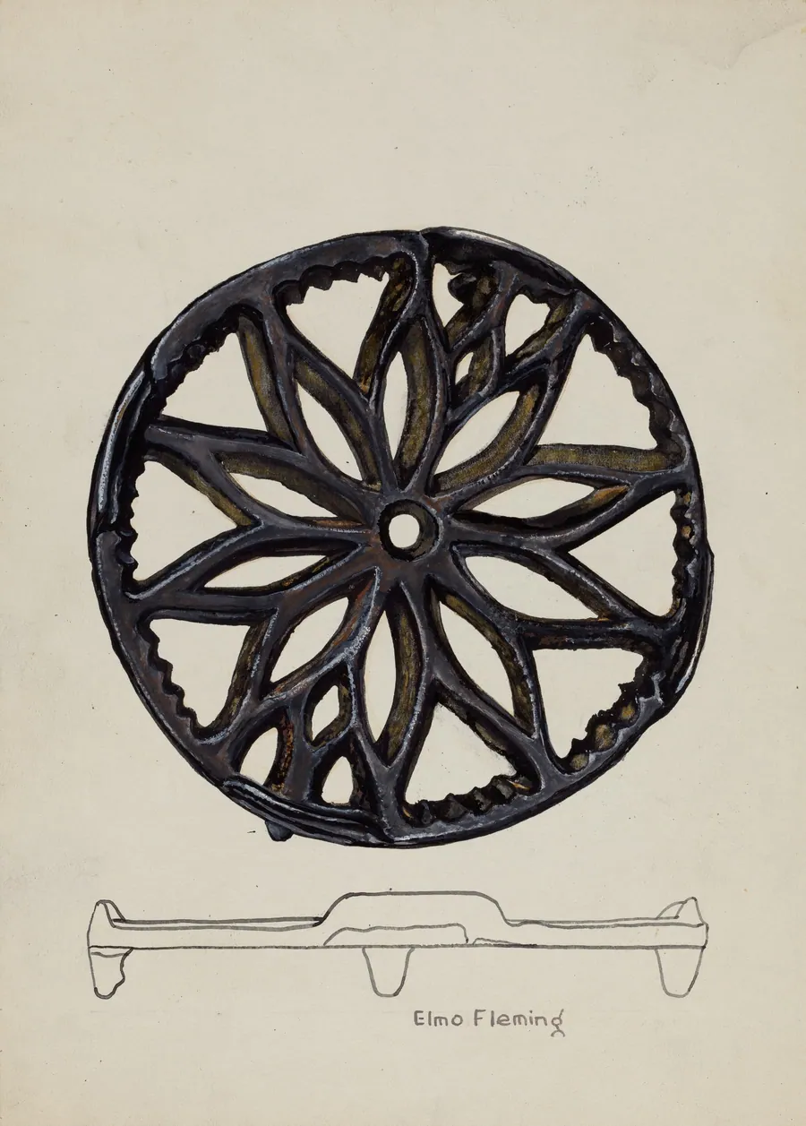 Iron Stand by Elmo Fleming