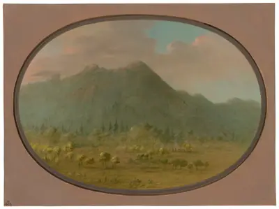 View in the Crystal Mountains