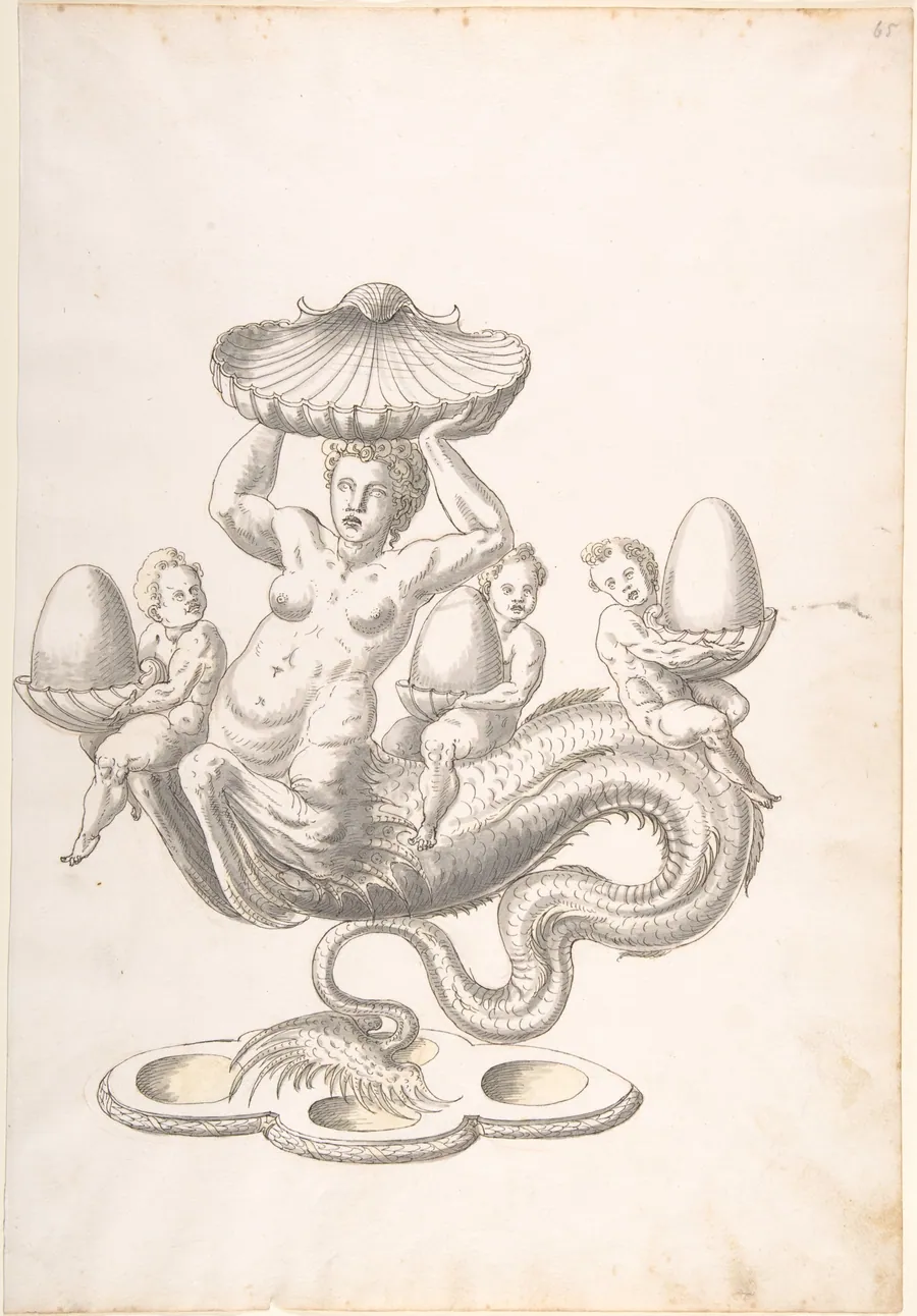 Design for Serving Piece by Erasmus Hornick