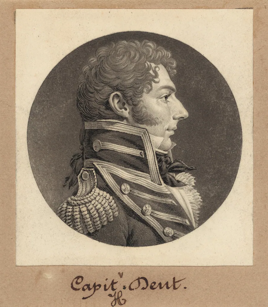 John Herbert Dent by Charles B. J. Févret de Saint-Mémin