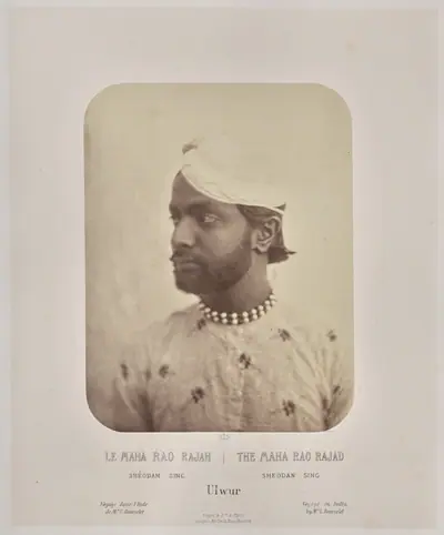 The Maha Rao Rajad, Sheodan Sing, Ulwur