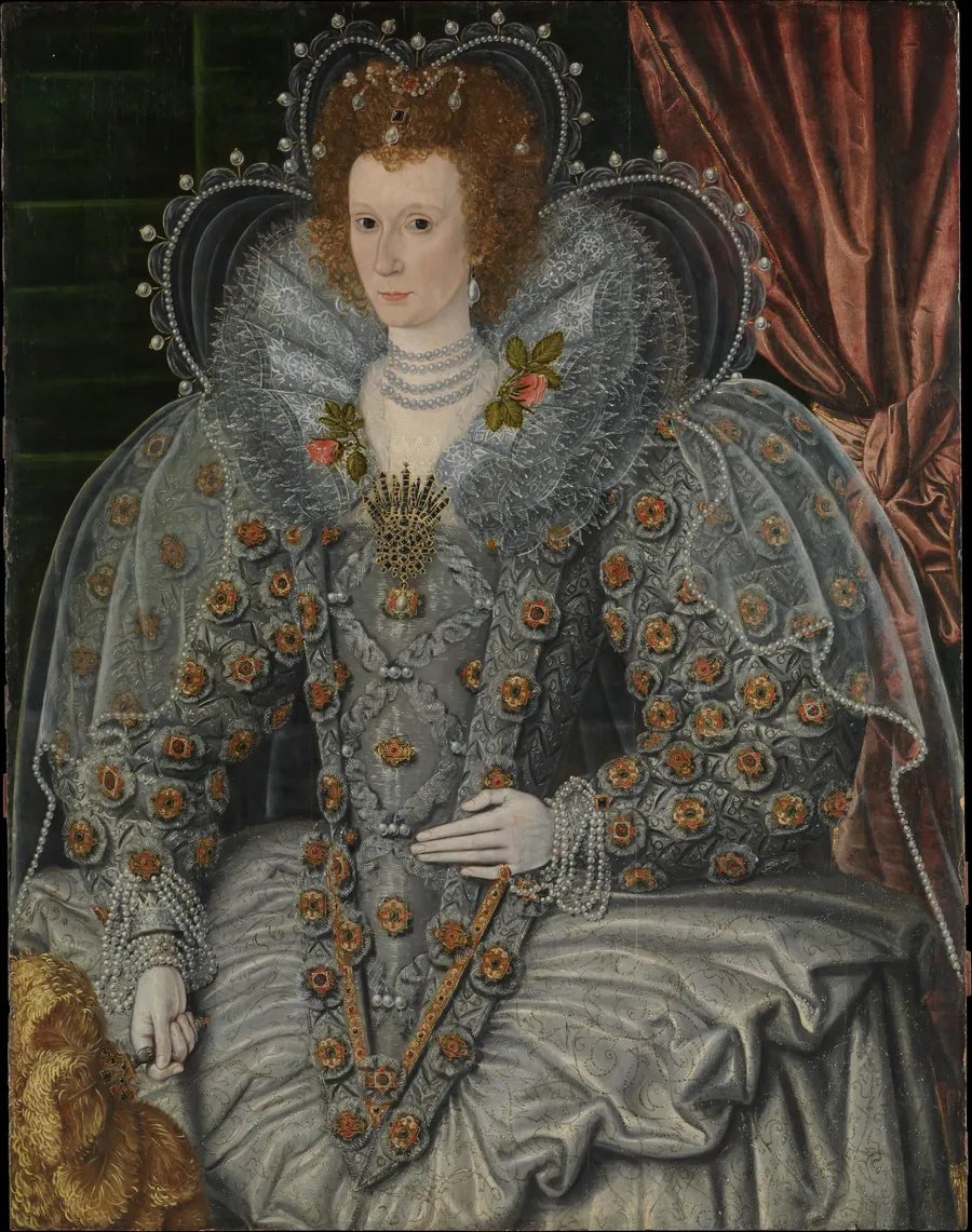 Portrait of a Woman by British Painter