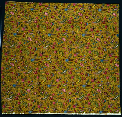 Strip of Woodblock Printed Cotton