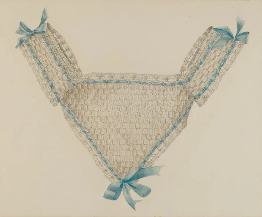 Infant's Bib by Virginia Berge