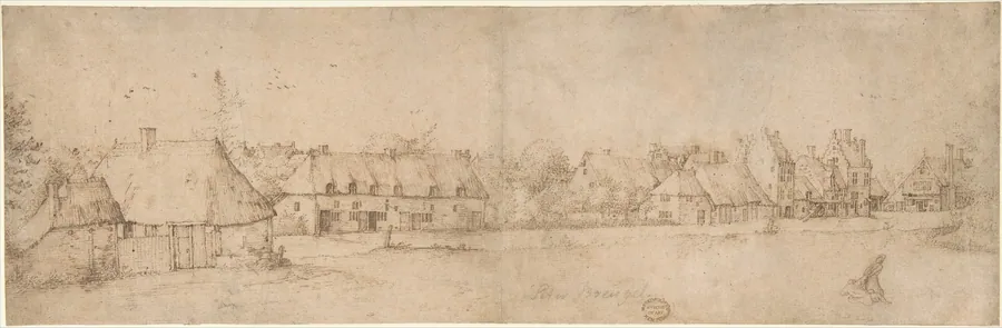 Village View by The Master of the Small Landscapes